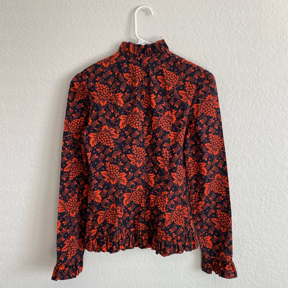 Batsheva Grapevine Pattern 100% Cotton Top Size 2